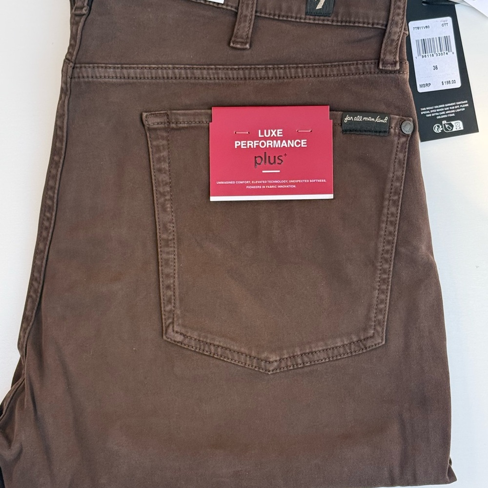 Men's Slim 7 for all mankind Jeans - Brown